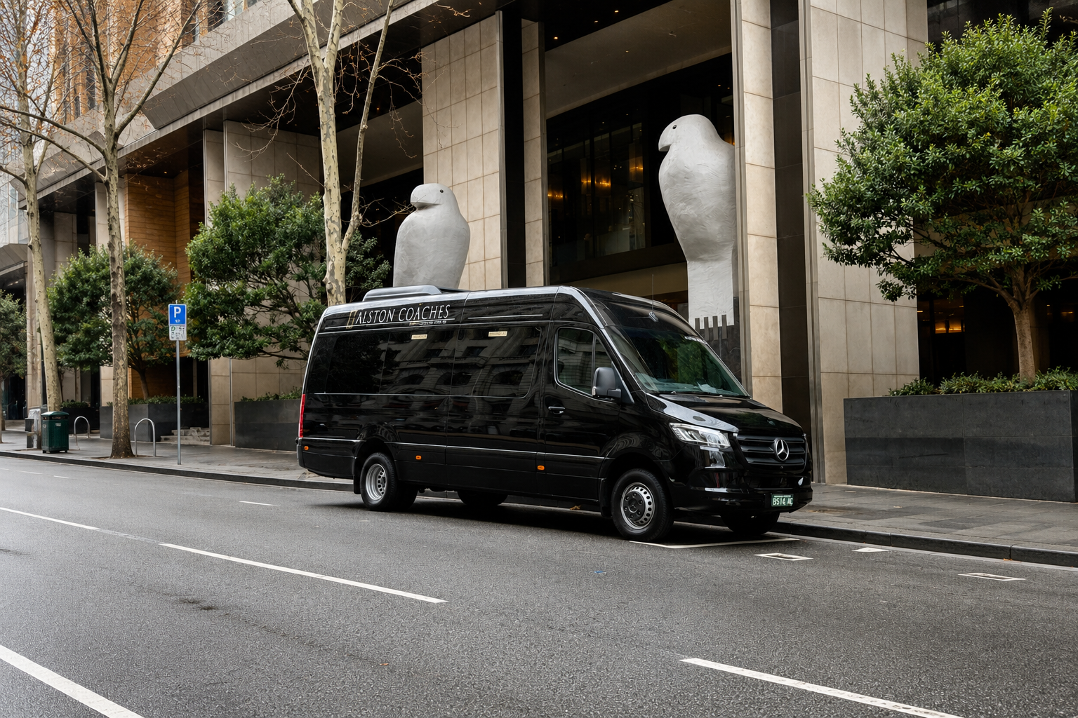 Premium 17 Seater Mini Coach
